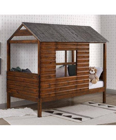 Cole Log Cabin Loft Bed Custom Kids Furniture