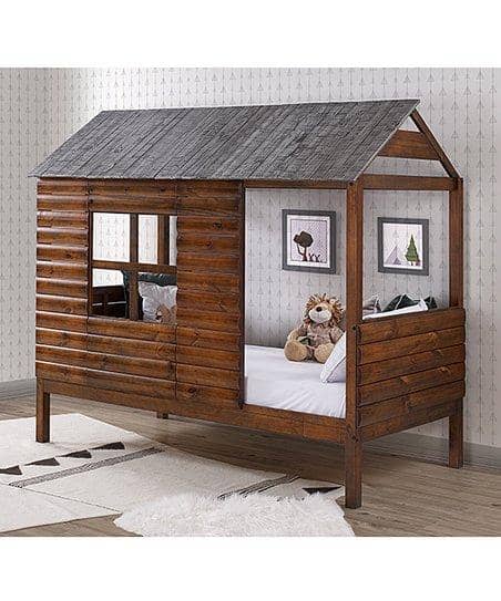 Cole Log Cabin Loft Bed Custom Kids Furniture