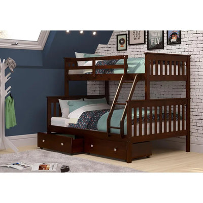 David Twin over Full Bunkbed with Storage Custom Kids Furniture