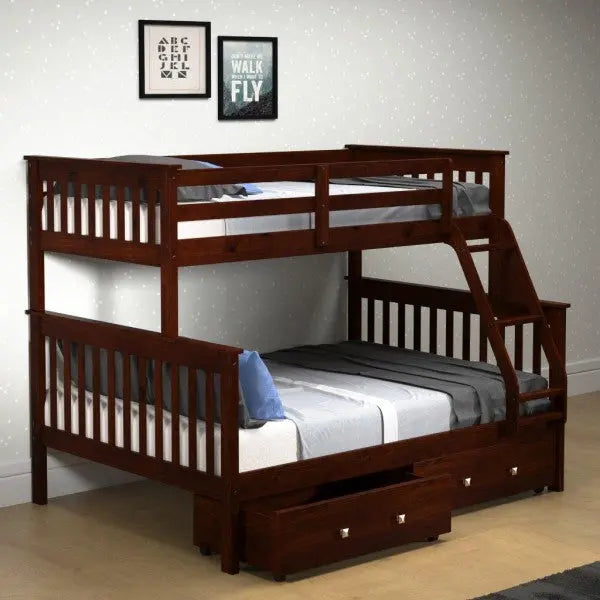 David Twin over Full Bunkbed with Storage Custom Kids Furniture