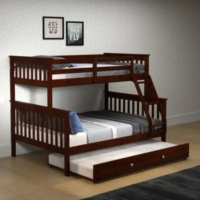 David Twin over Full Bunkbed with Trundle Custom Kids Furniture