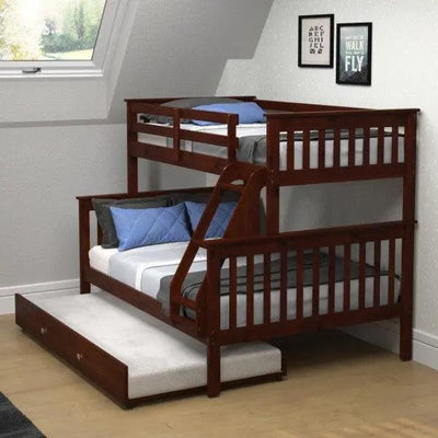 David Twin over Full Bunkbed with Trundle Custom Kids Furniture