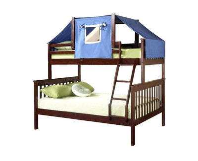 David Twin over Full Fort Bunk Bed Custom Kids Furniture