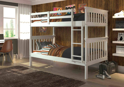 Eleanor White Bunk Bed Custom Kids Furniture