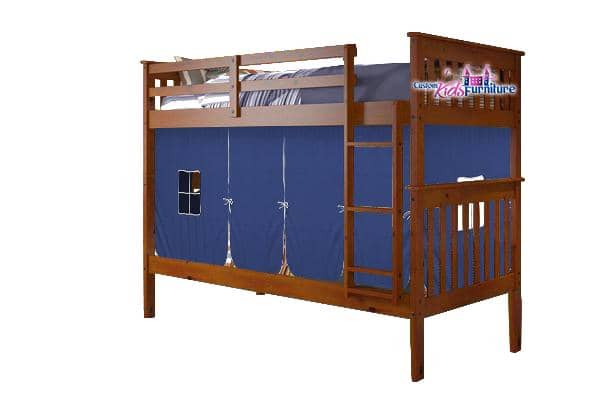 Elias Bunk Bed for Boys with Tent Custom Kids Furniture