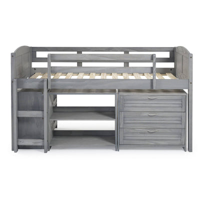 Hailey Grey Loft Bed for Kids Custom Kids Furniture