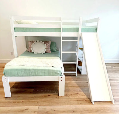 Harper Kids Bunk Bed with Slide Custom Kids Furniture
