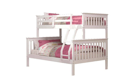 Hazel White Bunk Bed Custom Kids Furniture