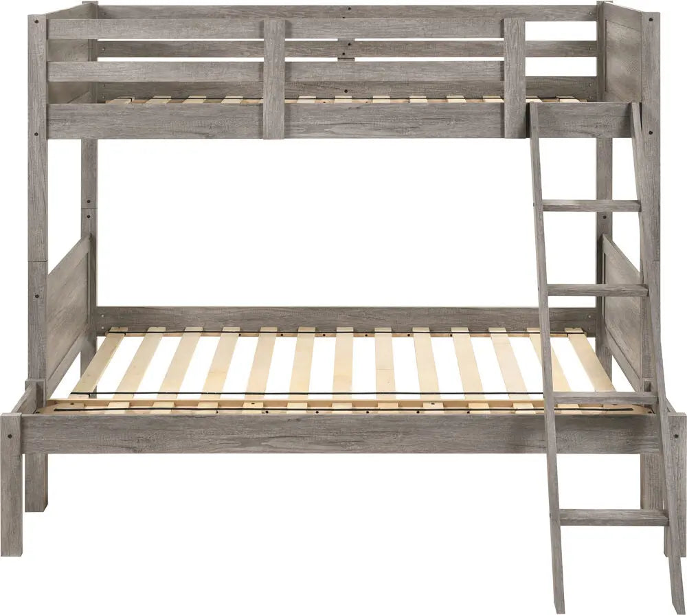 Huck Rustic Bunk Bed Custom Kids Furniture