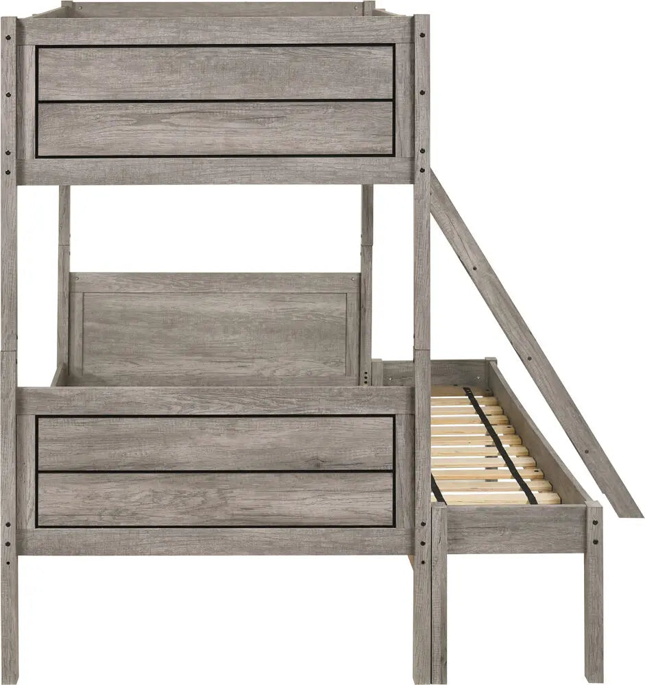 Huck Rustic Bunk Bed Custom Kids Furniture