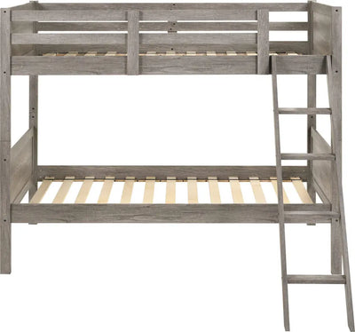 Huck Rustic Twin. Bunk Bed Custom Kids Furniture