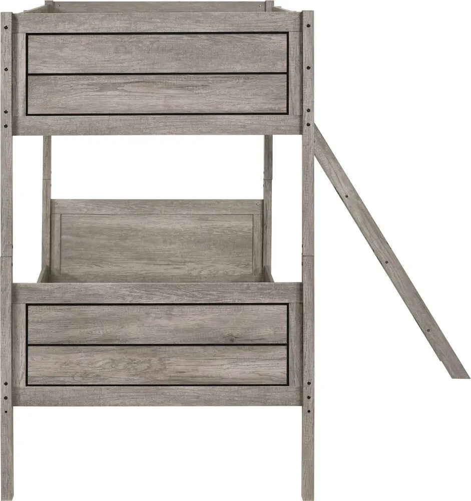 Huck Rustic Twin. Bunk Bed Custom Kids Furniture