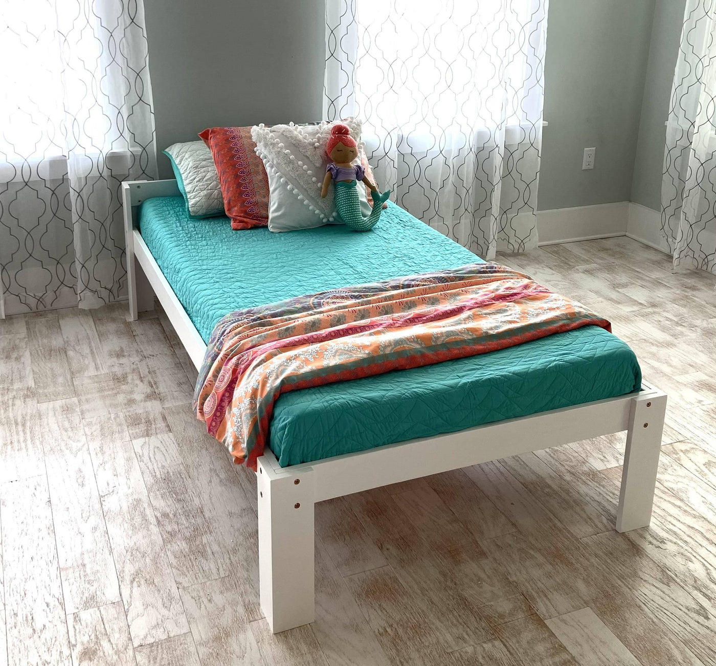 Hudson Full over Twin Bunk Bed with Slide Custom Kids Furniture