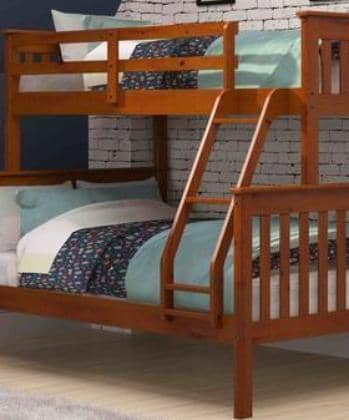 Jayden Espresso Twin over Full Bunk Bed Custom Kids Furniture