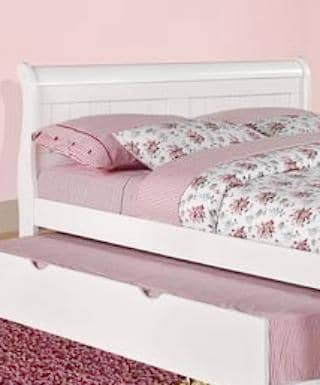 Kylie Full Sleigh Bed with Trundle Custom Kids Furniture