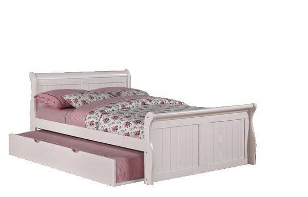 Kylie Full Sleigh Bed with Trundle Custom Kids Furniture