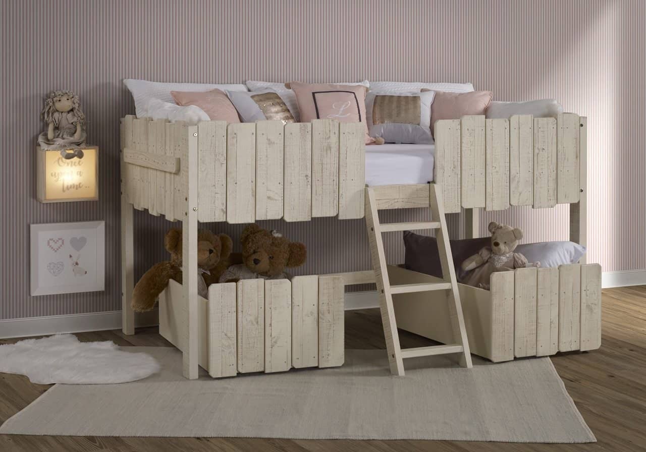 Leo Tree House Loft with Storage Custom Kids Furniture