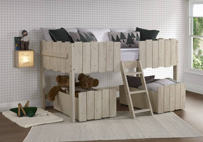 Leo Tree House Loft with Storage Custom Kids Furniture