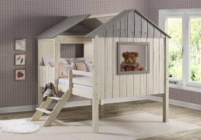 Luna Low House Loft Bed Custom Kids Furniture