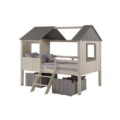 Luna Low House Loft Bed Custom Kids Furniture
