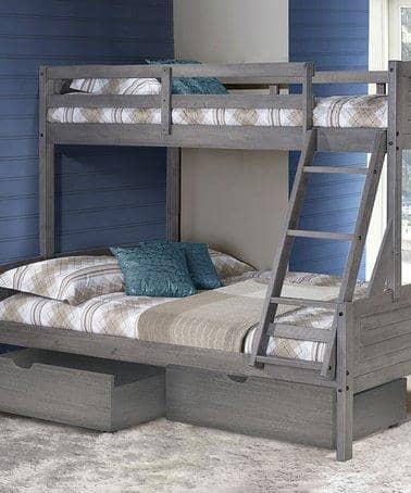 Madison Twin over Full Bunk Bed with Drawers Custom Kids Furniture