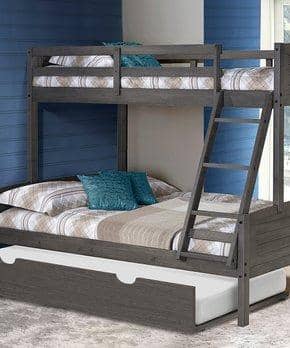 Madison Twin over Full Bunk Bed with Trundle Custom Kids Furniture