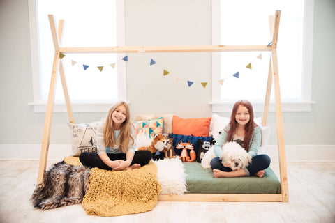 
  
	
    
	
    Mateo TeePee Montessori Bed