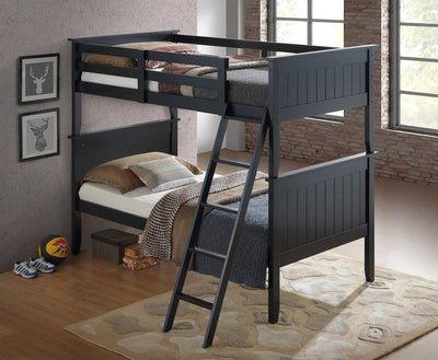 Matthew Black Bunk Bed Custom Kids Furniture
