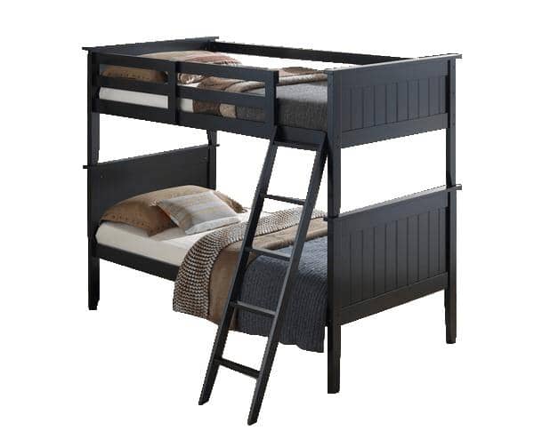 Matthew Black Bunk Bed Custom Kids Furniture