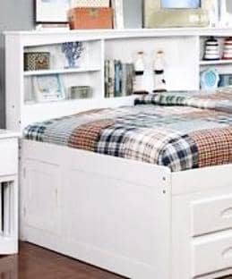 Maya Full Size Bed with Storage Custom Kids Furniture