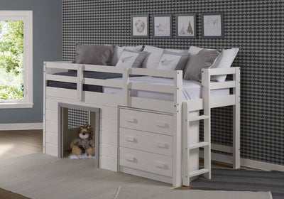 Rayne Play Loft with Storage Custom Kids Furniture