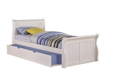 Scarlett Twin Sleigh Bed with Trundle Custom Kids Furniture