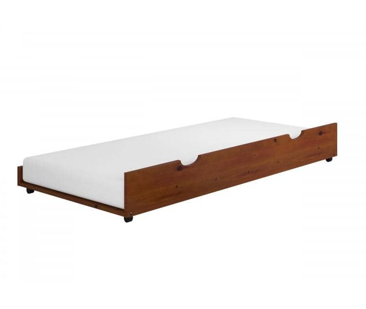Sean Trundle Bed in Light Espresso Custom Kids Furniture