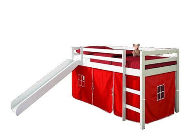 Thomas Kids Bed with Slide and Red Tent Custom Kids Furniture