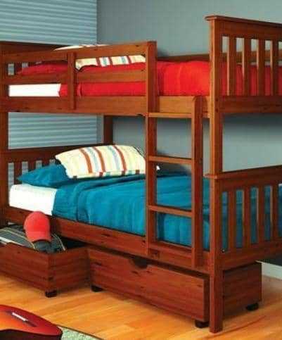 William Bunk Beds for Kids with Storage Custom Kids Furniture