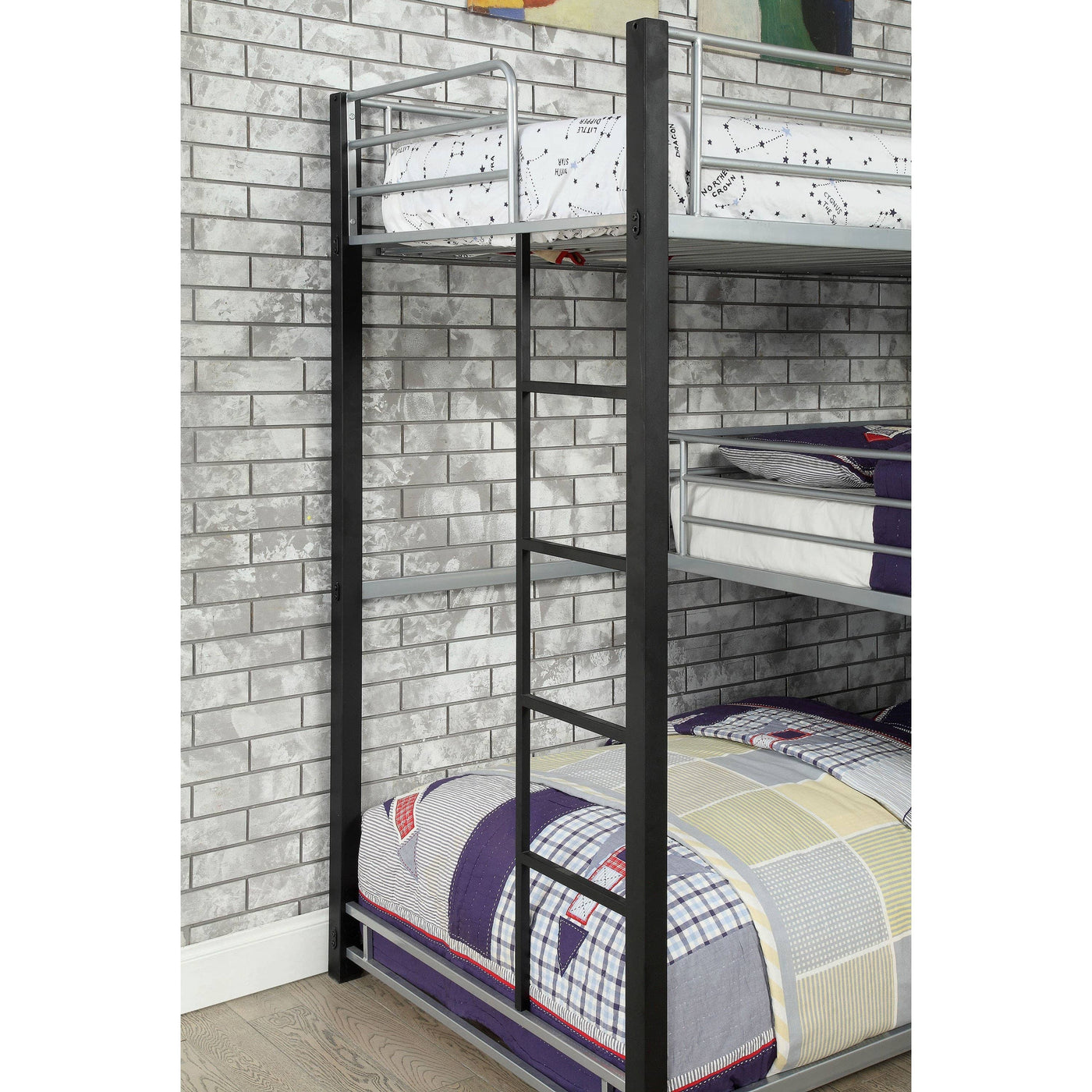 Zak Three Bunk Bed Custom Kids Furniture